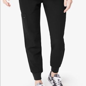 Figs- XXS Black Zamora jogger scrub pants